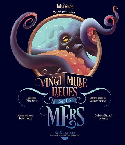 Jules Verne, Serge Micheli, Francois Riviere: Vingt mille lieues sous les mers (French language, 2019)