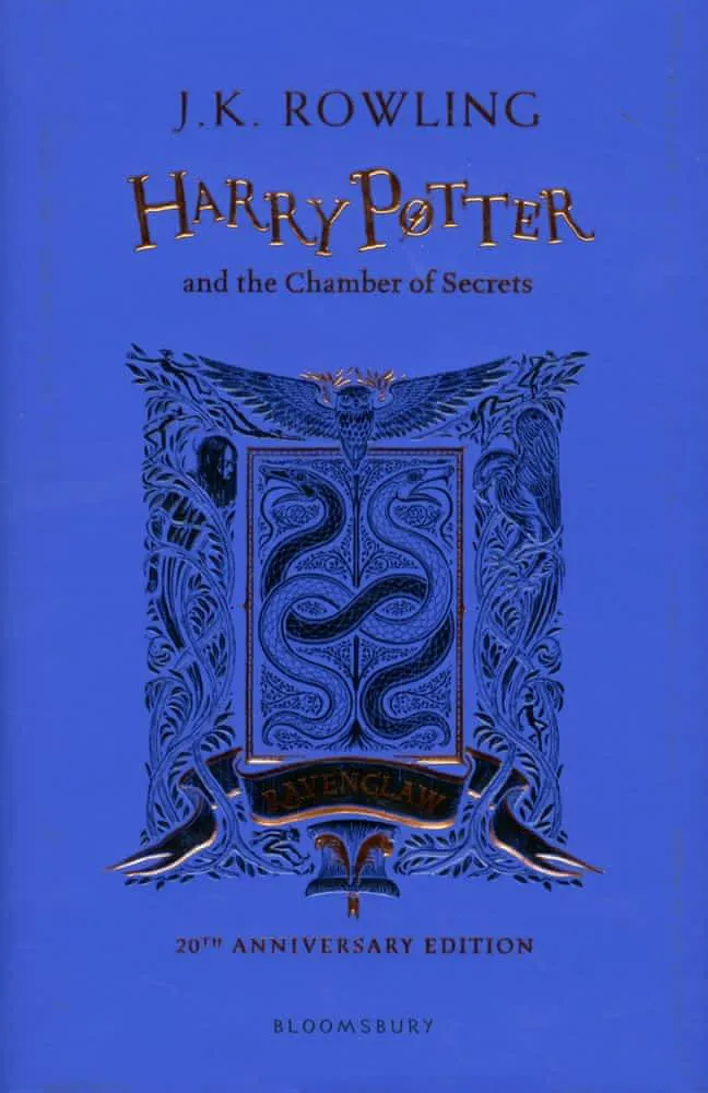 J.K. Rowling, Empty Author: Harry Potter Harry Potter and the Chamber of Secrets. Ravenclaw Edition (2018, Bloomsbury Publishing)