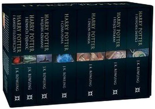 J.K. Rowling, Empty Author: Harry Potter tom 1-7 (Polish language, 2012)