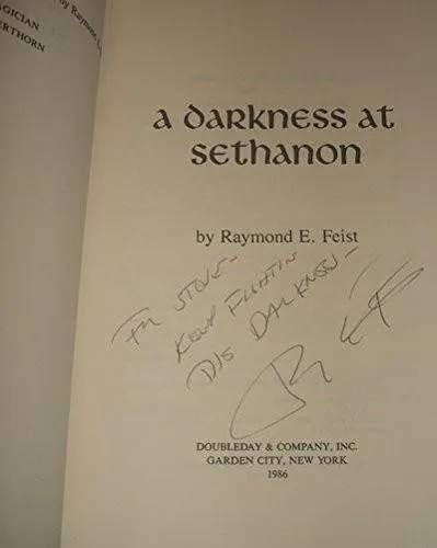 Raymond E. Feist: A darkness at Sethanon (1986)
