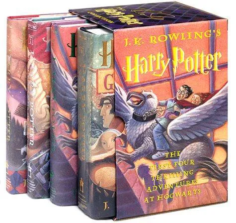 J.K. Rowling, Empty Author: The Harry Potter Collection 1-4 (Harry Potter, #1-4) (1999)