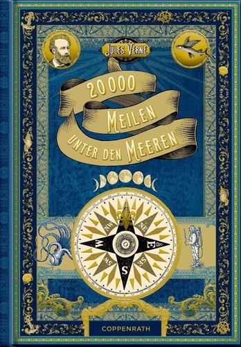 Jules Verne, Serge Micheli, Francois Riviere: 20000 Meilen unter den Meeren (Hardcover, German language, 2023, Coppenrath)