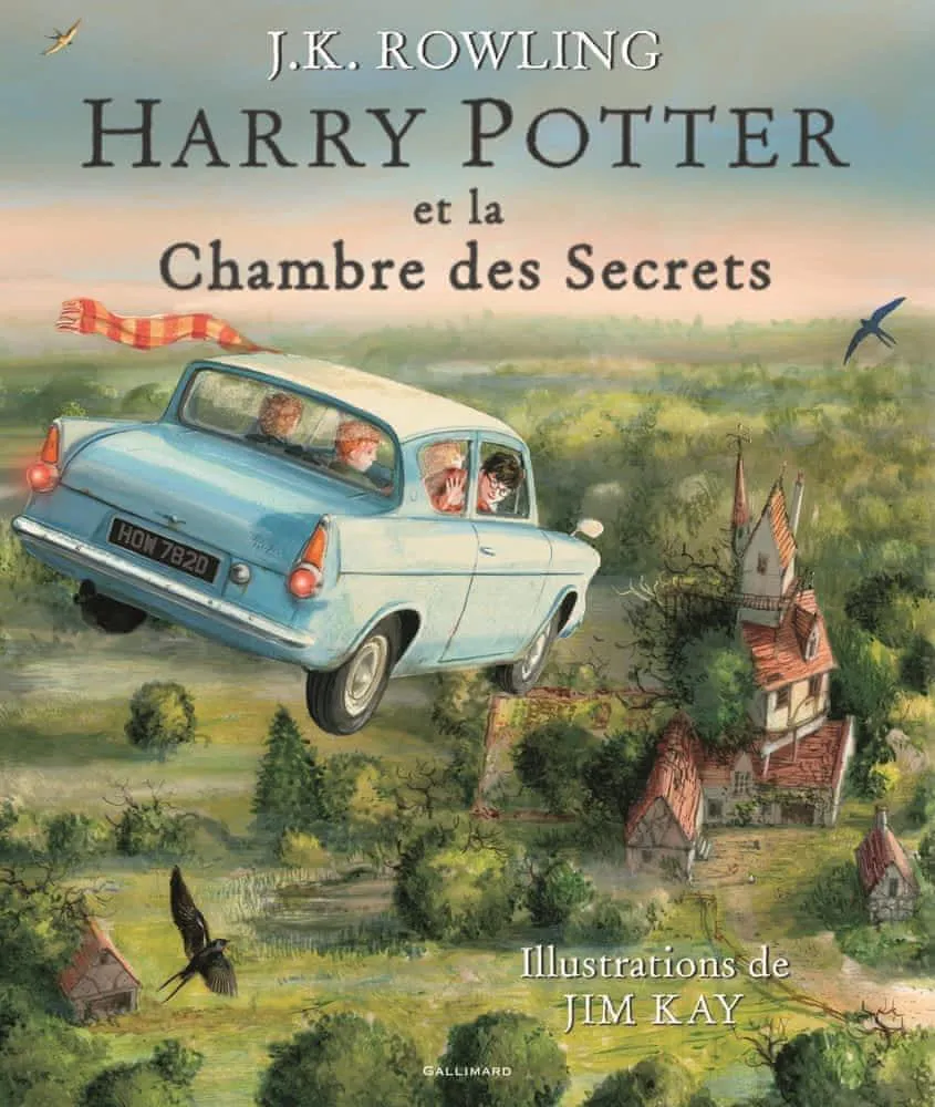 J.K. Rowling, Empty Author: Harry Potter et la Chambre des Secrets (French language, 2016, Gallimard Jeunesse)