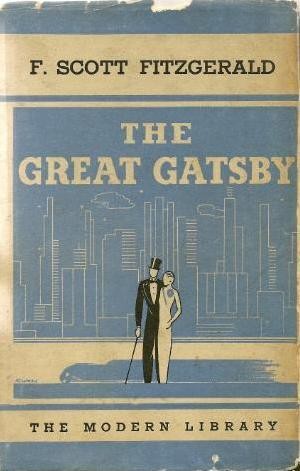 Francis Scott Fitzgerald: The Great Gatsby (1934, Modern Library)