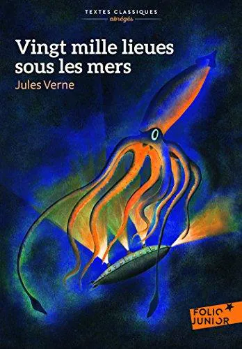 Jules Verne, Serge Micheli, Francois Riviere: Vingt mille lieues sous les mers (French language, 2017, Gallimard Jeunesse)