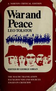 Lev Tolstoy: War and peace (1966, W. W. Norton)
