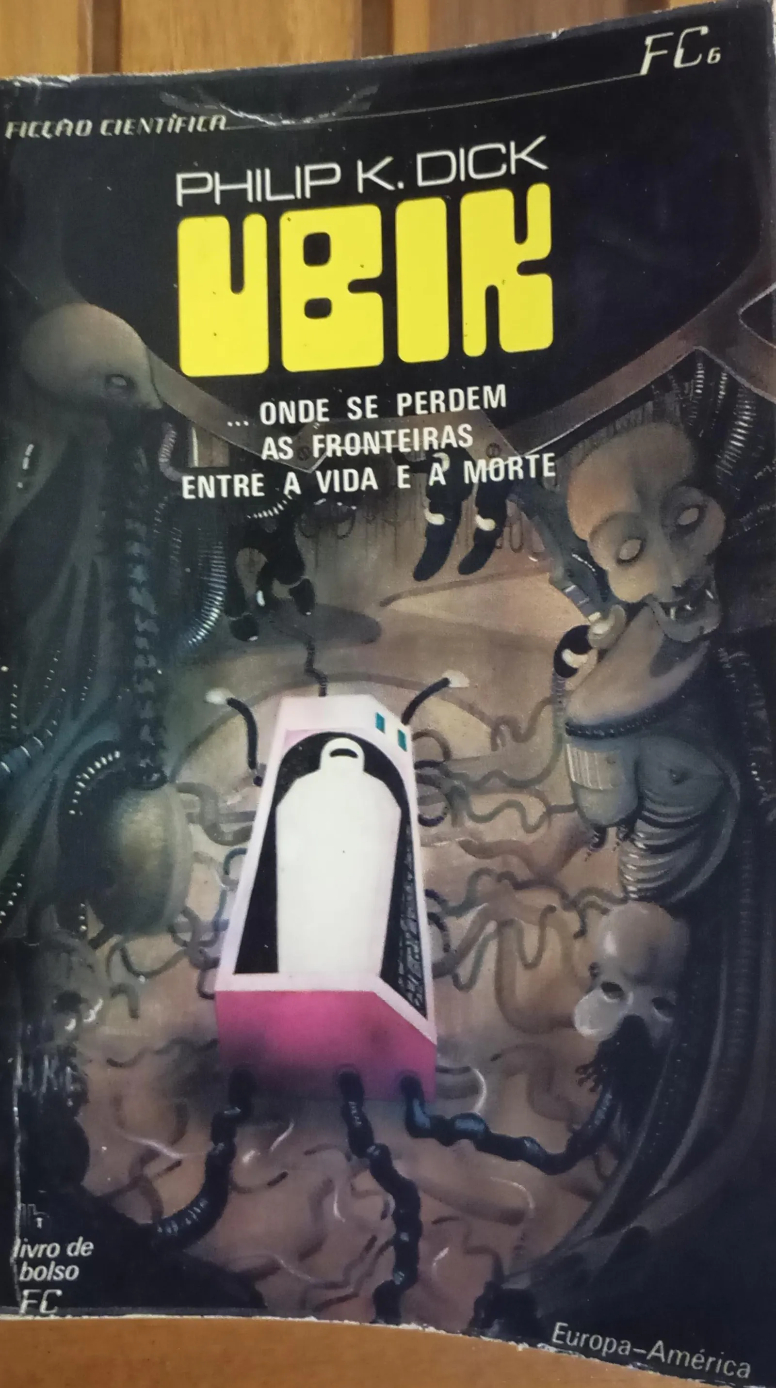 Philip K. Dick: Ubik (Portuguese language, 1980, Publicações Europa-América)
