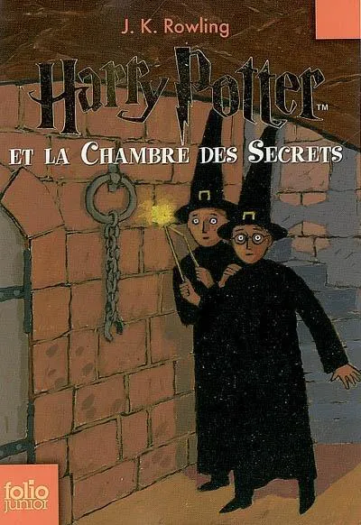 J.K. Rowling, Empty Author: Harry Potter et la Chambre des Secrets (French language, 2007, Gallimard Jeunesse)